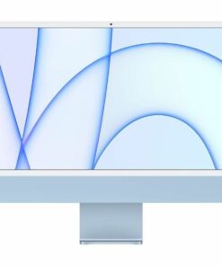 Apple - 24" iMac Retina 4,5K (2021) - Puce Apple M1 - RAM 8Go - Stockage 256Go - GPU 7 coeurs - Bleu