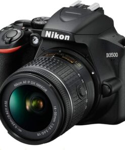 Appareil photo reflex numérique Nikon D3500 24,2 MP avec objectif AF-P DX NIKKOR 18-55 mm