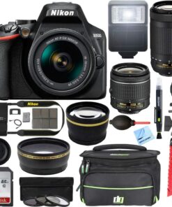 Appareil photo reflex numérique Nikon D3500 avec AF-P DX 18-55 mm VR