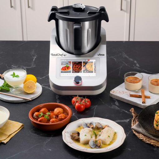 Ufesa TotalChef RK7 Robot de Cuisine Multifonctions Inteligent, WIFI, 30 Fonctions, – Image 6